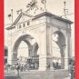 1906 JAPAN 3 Postcards Hand Colored Russo Japanese War Arch Gate of Triumph Nihonbashi Tokyo #EC74
