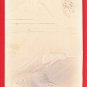 1911 JAPAN Japanese Embossed Art 2 Postcards Boar New Year's Greetings Cards #EA231