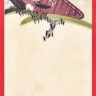 Antique JAPAN Japanese Art Postcard Army Tank Military Mail #EM222