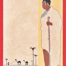 1900s Antique JAPAN Japanese Art Postcard Egyptian Man Egypt Camels Hieroglyph #EA260 1900s Antique JAPAN Japanese Art Postcard Egyptian Man Egypt Camels Hieroglyph #EA260