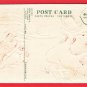 1915 JAPAN Japanese Embossed Art Postcard Girl Rabbit New Year's Card #EA263