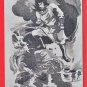1906 JAPAN Art 2 Postcards Russo Japanese War Army Stamp God Deity Myth Dragon #EA298