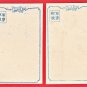 1900s Antique JAPAN Military Art 2 Postcards Army Soldiers At Front Russo Japanese War #EM243
