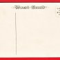 Antique JAPAN Japanese Art Postcard Boy Girl Airplane Propeller Plane #EA324