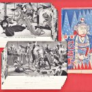 Set of 16 Antique JAPAN Japanese Art Postcards Forty-seven Ronin　Samurai #EA337