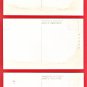Antique JAPAN Japanese Art Deco Design 3 Postcards Goat Sheep Wool Factory #EO38
