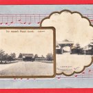 1909 Antique JAPAN Japanese Embossed Art Postcard Mikado's Imperial Palace #EC77
