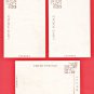 1907 JAPAN Japanese Art 3 Postcards Boy Bicycle Collecting Plants Girl Sketching #EA362