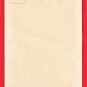 Antique JAPAN Japanese Art Postcard Woodblock Print Eye Mask On The Card #EAW162