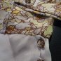 Ladies Thai silk 100% floral blouse LARGE