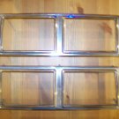 75-79 OEM Chevy II, Nova Tail Light Chrome Bezels