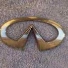 OEM Infiniti Body, Dash, Trunk Emblem. 11.5cm Bronze color