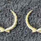 OEM Cadillac Wreath Body/Dash Emblems - GOLD, EXCELLENT Condition