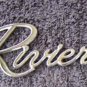 OEM Buick Riviera Body/Dash Emblem. 13cm
