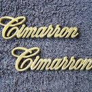 OEM GOLD Cadillac Cimarron Body/Dash Emblems
