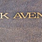 OEM Buick Park Avenue Body/Dash Emblem EXCELLENT Condition. Gold color. Type 3