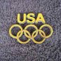 OEM GOLD USA Olympics Edition Body/Dash Emblem. EXCELLENT Condition!