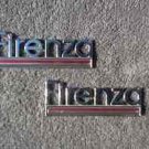 OEM Oldsmobile Firenza Body/Dash Emblems EXCELLENT Condition - Pot Metal