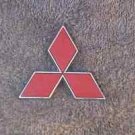 OEM Mitsubishi Body/Dash Emblem. Red 7.5cm