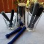 Bartender Muddler set. Standard 20cm long AND rare shorty 13cm long! BLUE