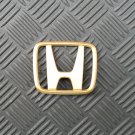 OEM Honda Body/Dash/Trunk Emblem. Rare GOLD Color! 6.8cm