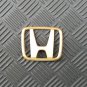 OEM Honda Body/Dash/Trunk Emblem. Rare GOLD Color! 6.8cm