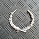 OEM Cadillac Wreath Body/Dash Emblem - Silver, LARGE 9.5cm