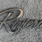 OEM Buick Riviera Body/Dash Emblem. 9.7cm