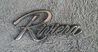 OEM Buick Riviera Body/Dash Emblem. 9.7cm