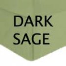 BED SKIRT SOLID  FULL  DARK SAGE