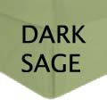BED SKIRT SOLID KING   DARK SAGE