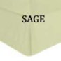 BED SKIRT SOLID KING  SAGE