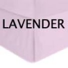 BED SKIRT SOLID QUEEN LAVENDER