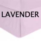BED SKIRT SOLID TWIN   LAVENDER