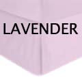 BED SKIRT SOLID TWIN   LAVENDER