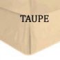 BED SKIRT SOLID TWIN  TAUPE
