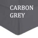 BED SKIRT SOLID  QUEEN CARBON GREY