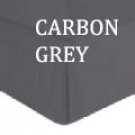 BED SKIRT SOLID FULL CARBON GREY