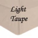 BED SKIRT SOLID TWIN   LIGHT TAUPE
