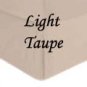 BED SKIRT SOLID TWIN   LIGHT TAUPE