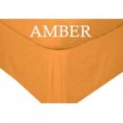 BED SKIRT SOLID FULL  AMBER