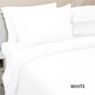 SHEET SET SOLID FULL  WHITE