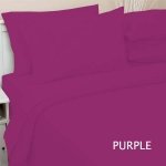 SHEET SET SOLID  FULL PURPLE