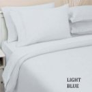 SHEET SET SOLID  QUEEN LIGHT BLUE