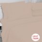 SHEET SET SOLID  KING  LIGHT TAUPE