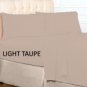 FITTED SHEET SOLID  KING  LIGHT TAUPE