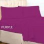 FITTED SHEET SOLID FULL  PURPLE