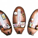 64902 wood wall thermometer