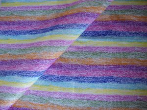 Crayon Stripes, by the yard