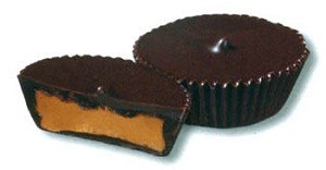 Sugar Free Dark Chocolate Covered Peanut Butter Cup: 5.5LBS